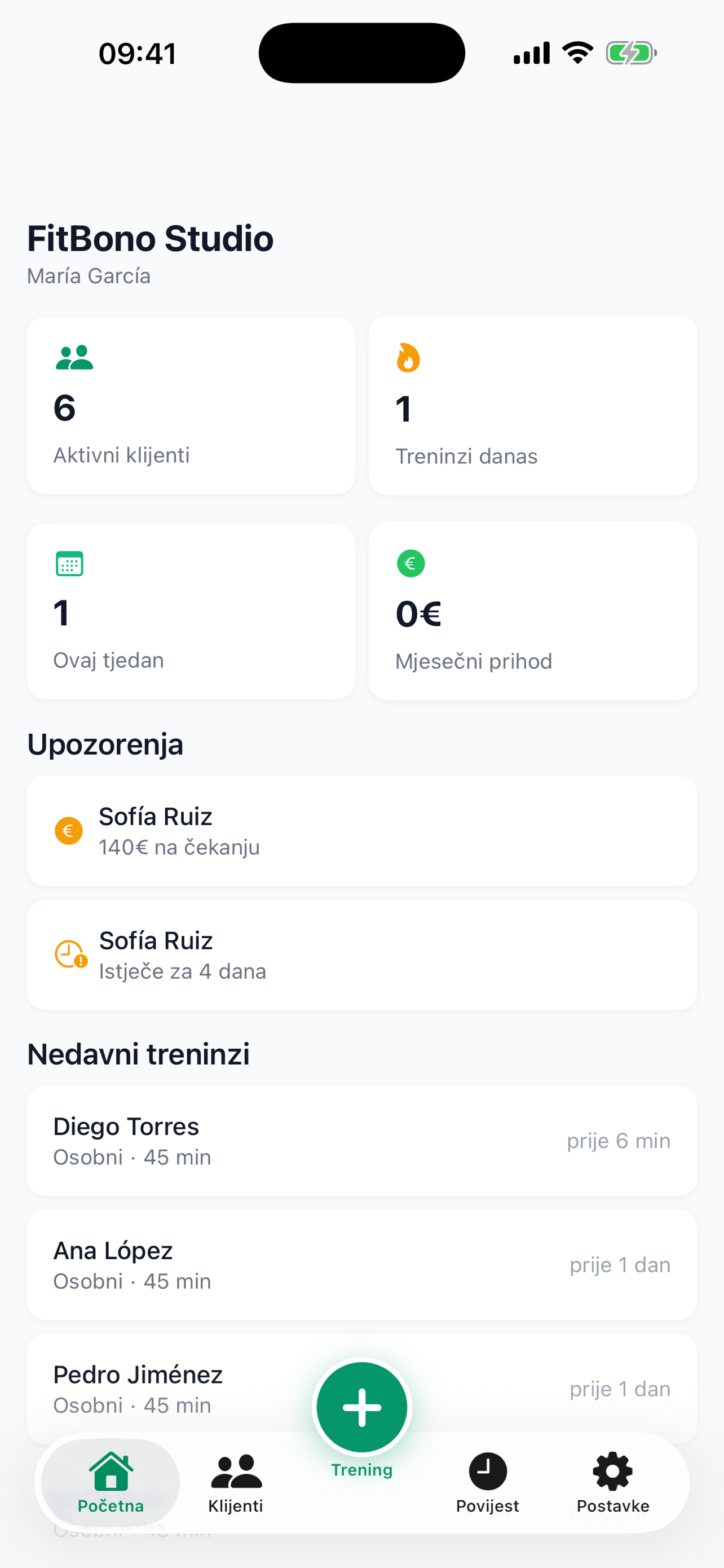 FitBono Dashboard