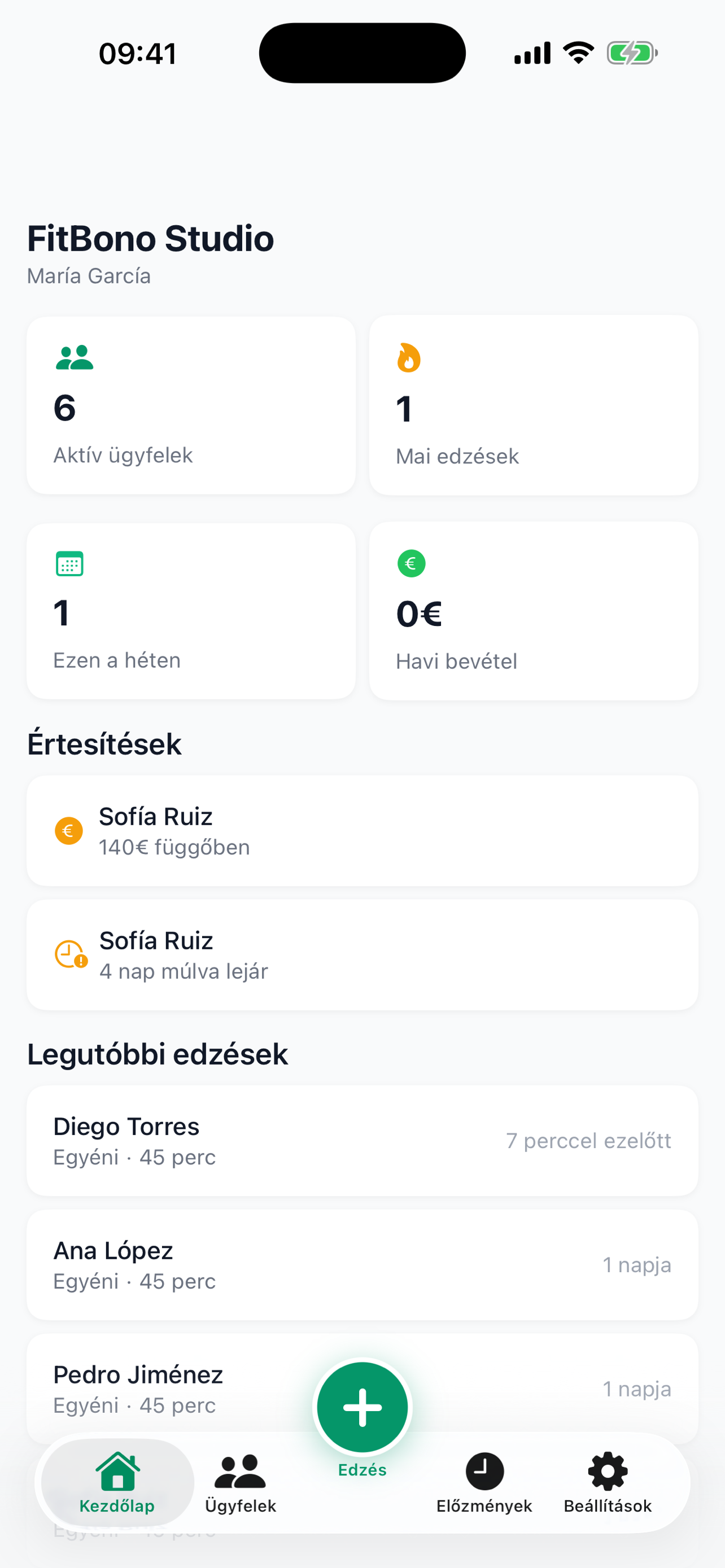 FitBono Dashboard