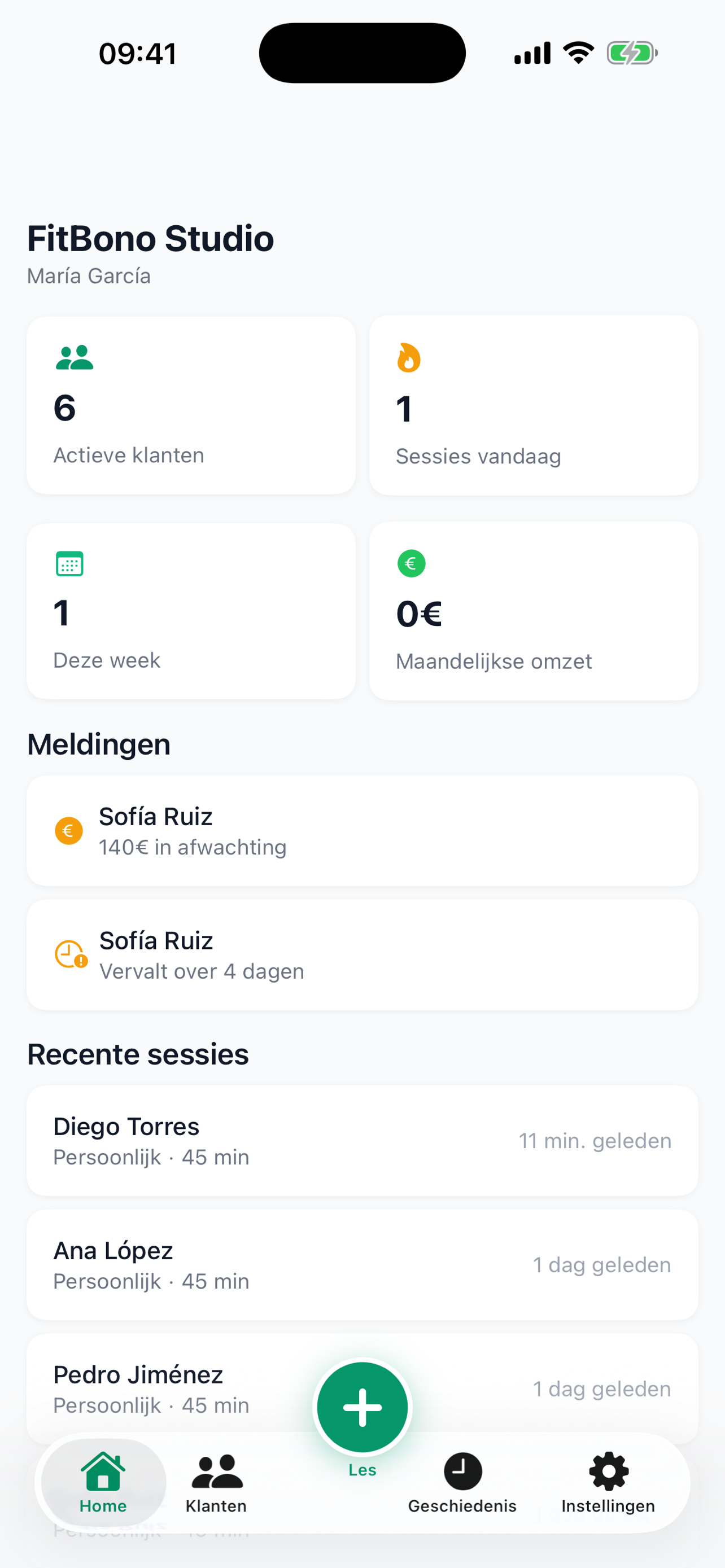 FitBono Dashboard